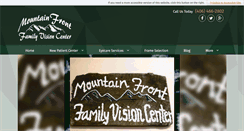 Desktop Screenshot of mountainfrontvision.com
