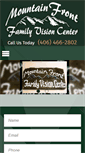 Mobile Screenshot of mountainfrontvision.com